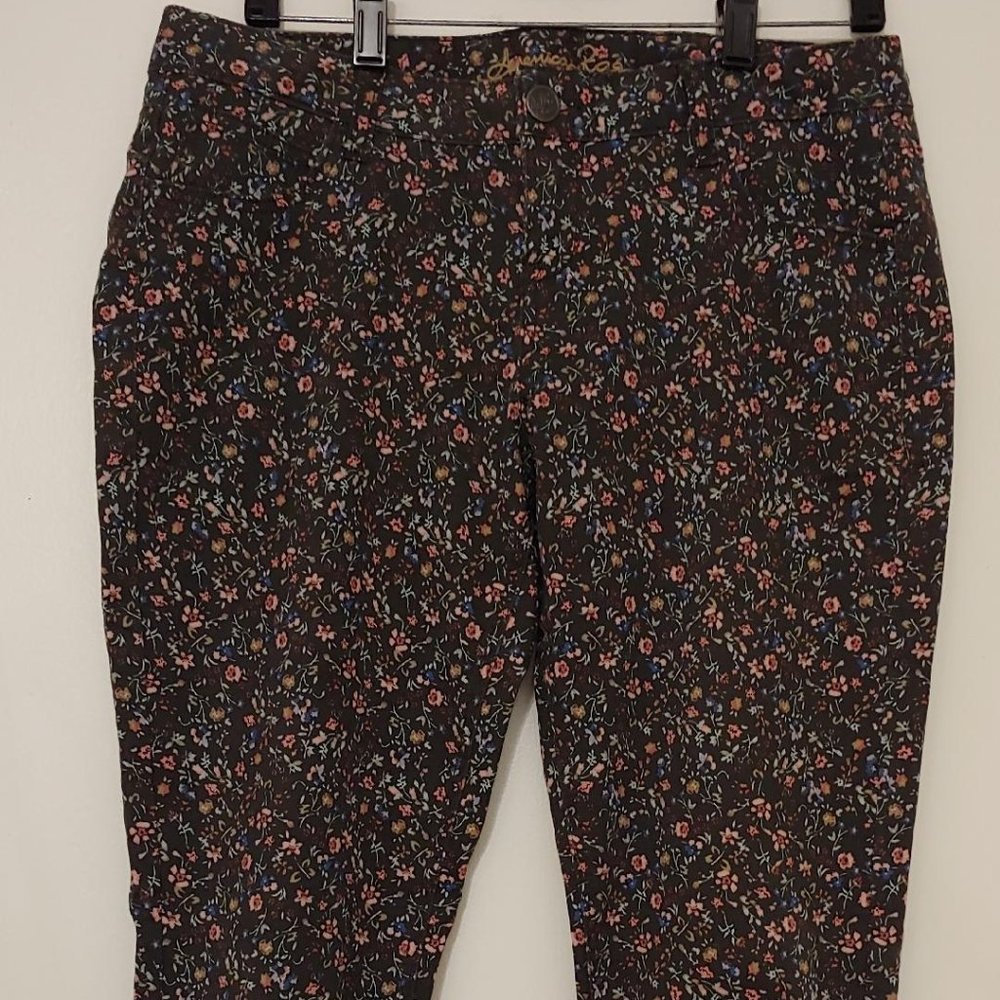 American Rag Floral Print Pants